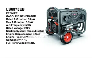 Ls6875eb 5.5kw Premier Gasoline Generator