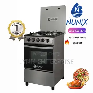 New Model 50*55 Nunix 3+1 Standing Cooker With Gas Oven.