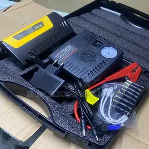 High Power Mini Jump Starter +Tire Air Compressor Tm15inflation–4-in-1