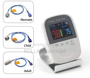 Hand Held Pulse Oximeter With 3 Probes