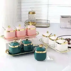 Coffee Dish 3 PCS Set With Tray