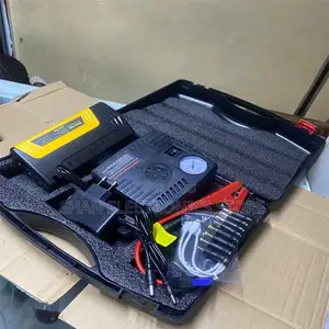 12v Portable Tm15 High Power Mini Jump Starter + Tire Air Compressor