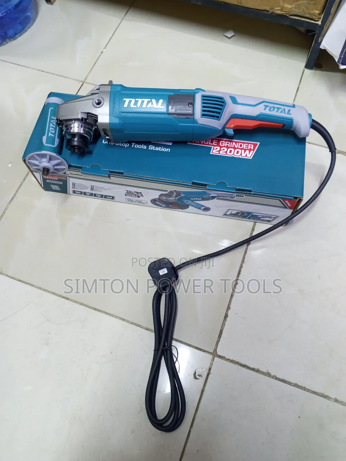 Heavy-Duty Total Electric Angle Grinder