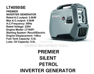 Lt4050ise 3.5kw Premier Silent Petrol Inverter Generator