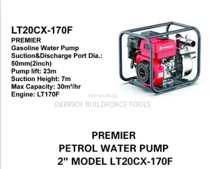 Lt20cx-170f 2" Premier Petrol Water Pump