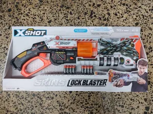 X-shot Lockable Blaster 55x32 With 16 Ammunition And A Range Of 30m