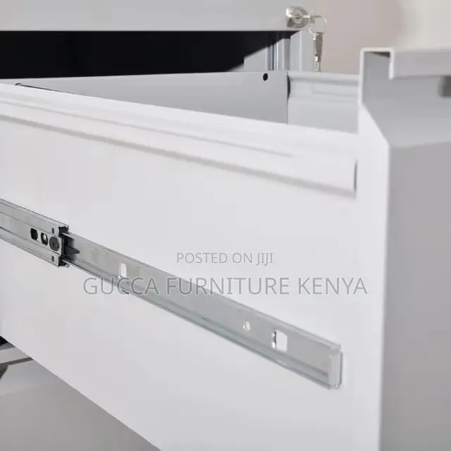 2-door Glass Front File Cabinet With Safe
