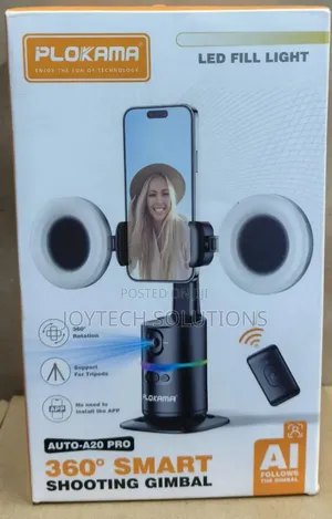 Automatic Face Track With Fill Light