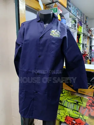 Dust Wear Over Coats Navy Blue Branded