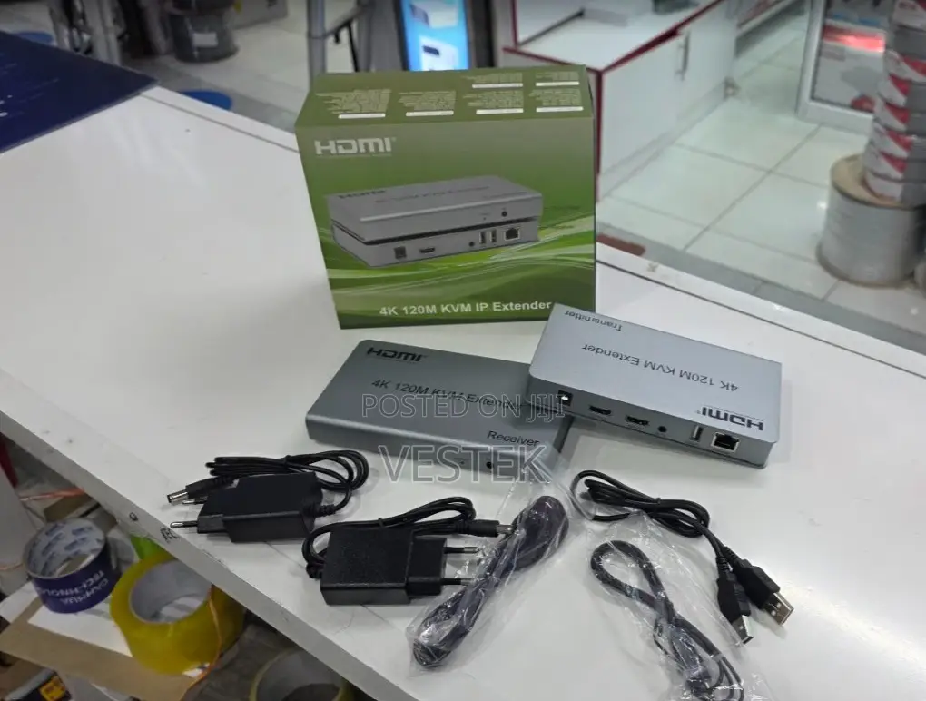 120m KVM Hdmi Extender Over Ethernet Cable With Usb