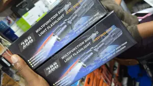 288 Rechargeable Multifunction Dimming Led Torch