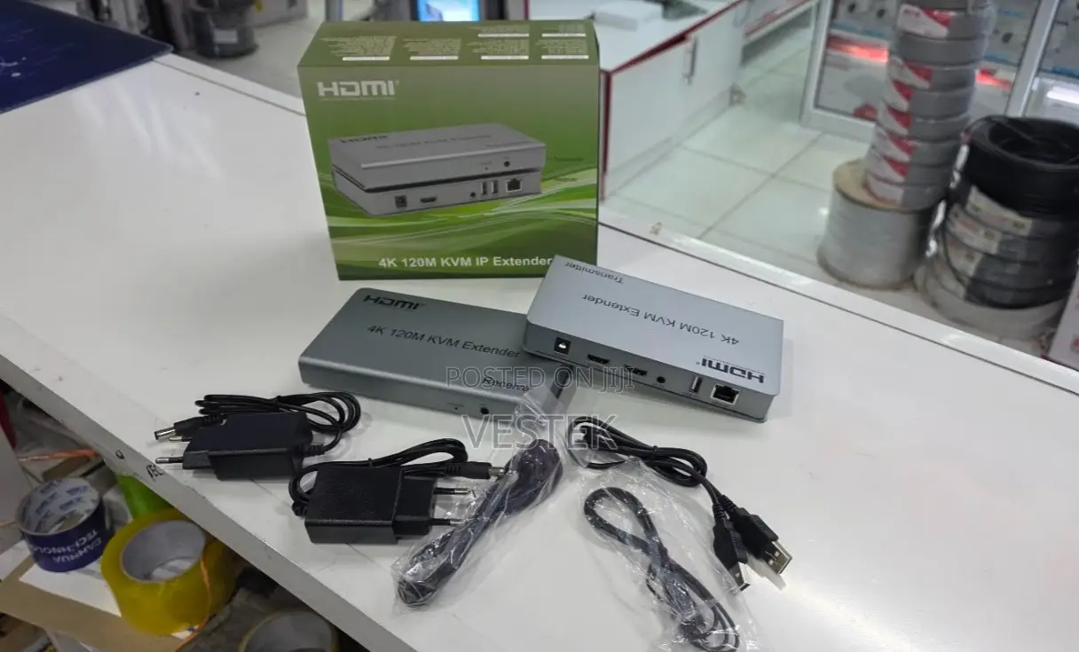 120m KVM Hdmi Extender With Loop Usb Over Cat5 Cat6