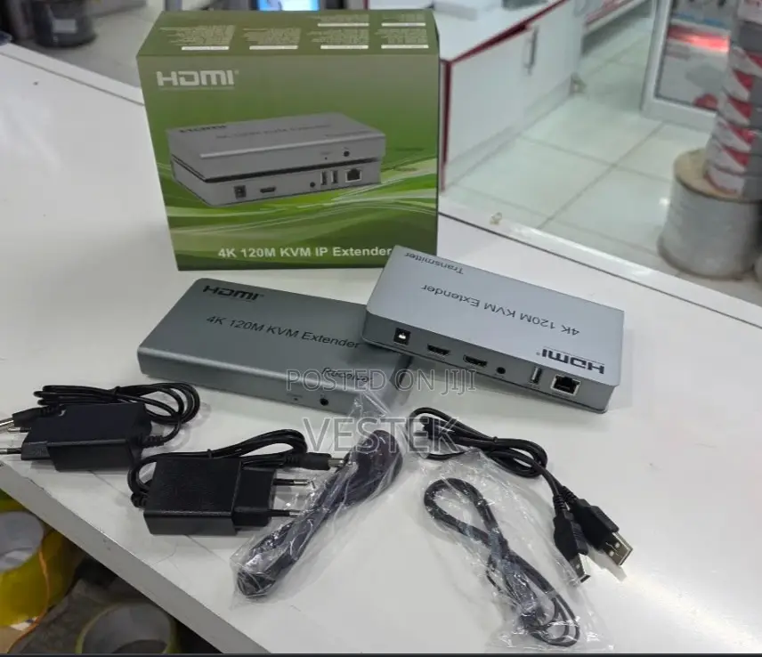 120m KVM Hdmi Extender -Supports Usb Port