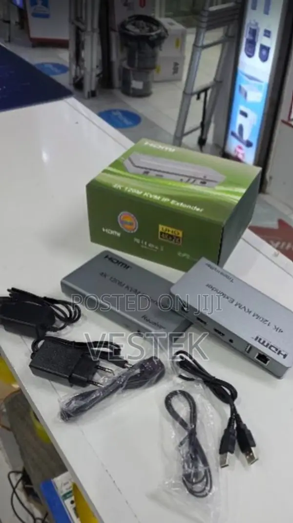 120m KVM Extender Hdmi Extender Network Cable + Usb Mouse