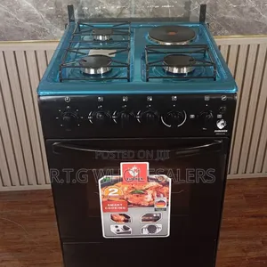 Euro-55-3g-1e Gas Cooker Timer, Jet Pulse Ignition + Oven Accessoris