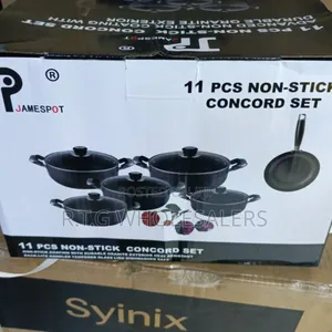 Jp 11pcs Non‐Stick Pots Pans – Durable Everyday Cooking Set