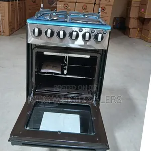 Smart Pro 3+1 Gas Cooker 50×55 Cm Black