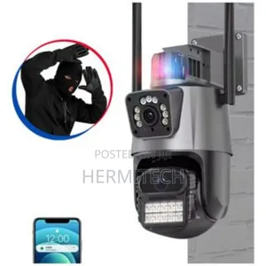Dual Lens Cameras With Alarm System