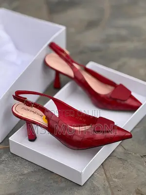 High Quality Wetlook (Aron Fairy) Slingback Heel* Size 37-42