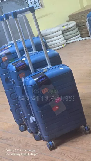 3in1 Luxury Travel Fiber Trolley Set