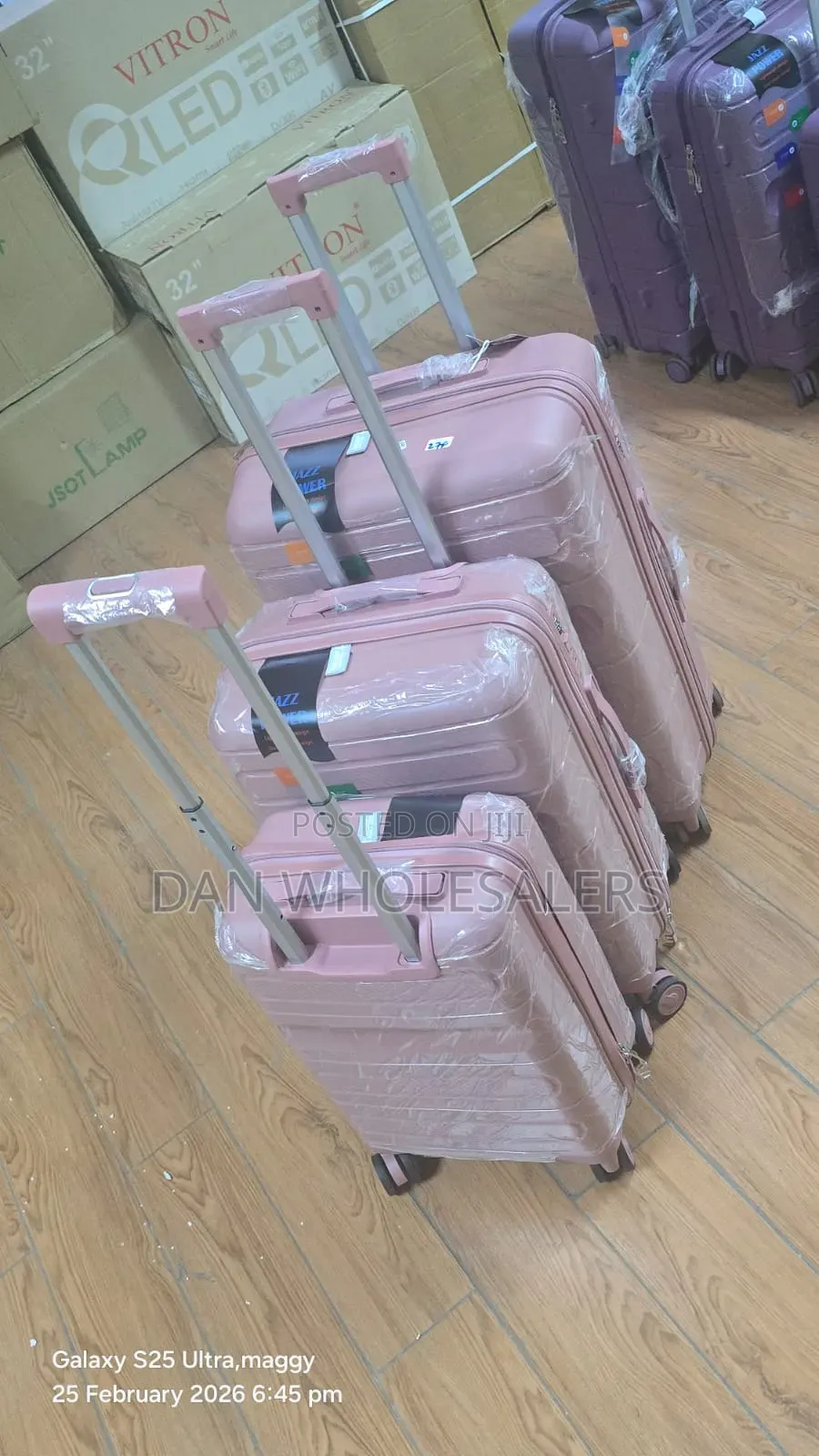 3in1 Modern Spinner Luggage Set