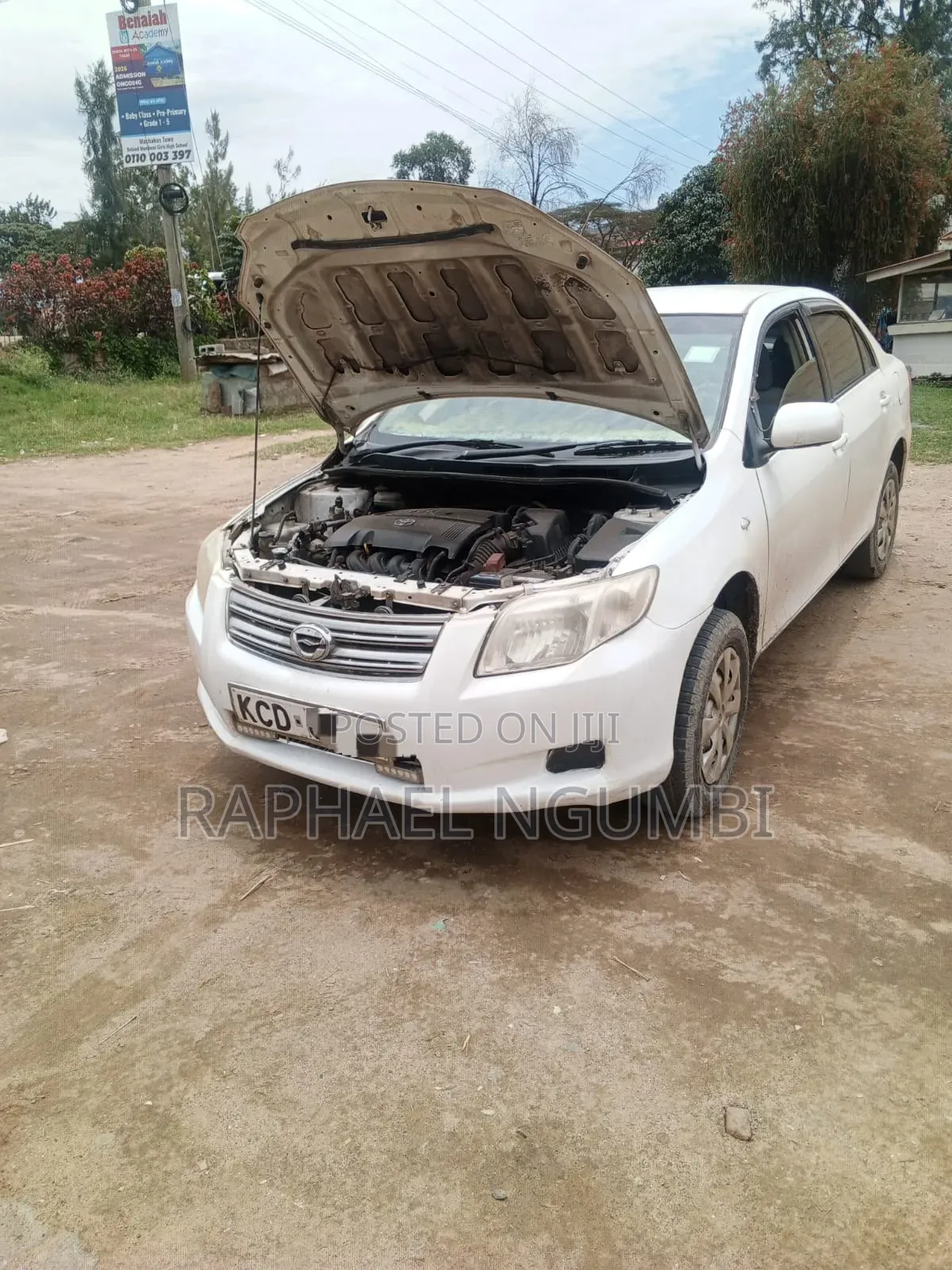 Toyota Axio 2009 White