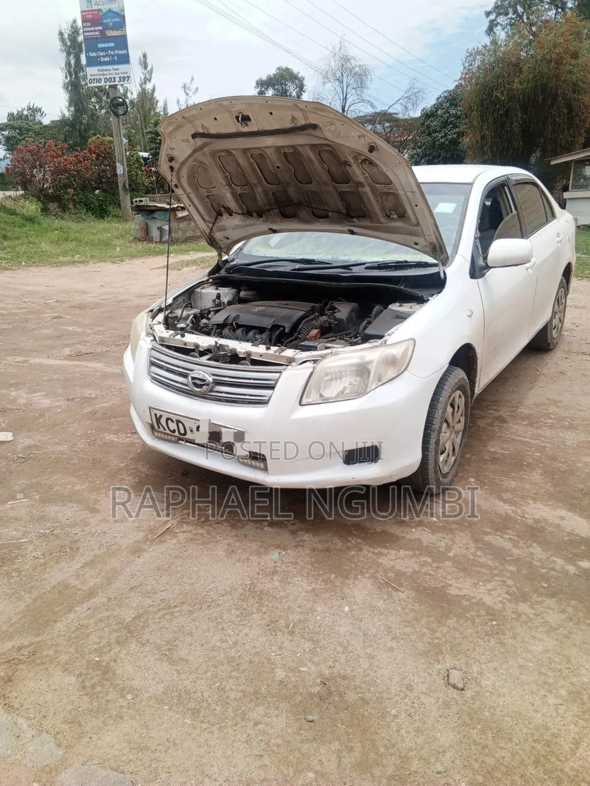 Toyota Axio 2009 White