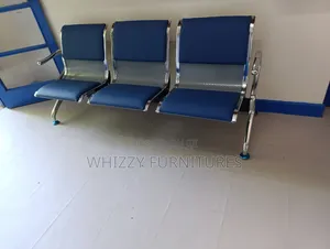 Blue Reception Waiting Bay Chair, Waiting Chair Waiting Chair