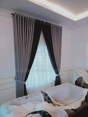 Orange Mixed With Green Curtains for Bedrooms