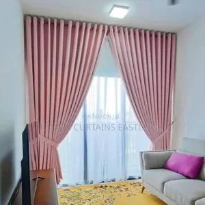 Pink and White Sheers for Kids Rooms Curtains