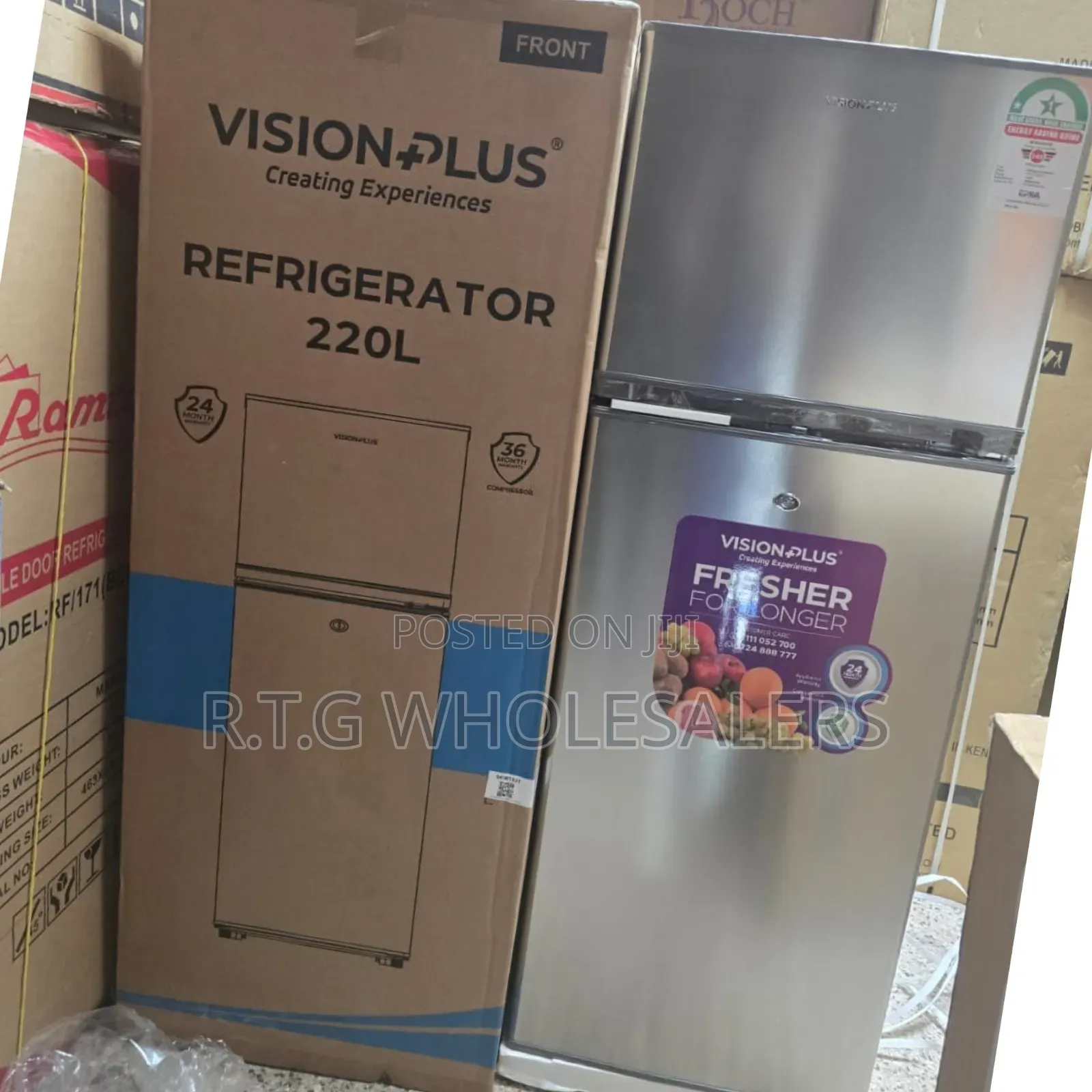 Vision 138 Litres Fridge With Freezer – Energy Saving Design