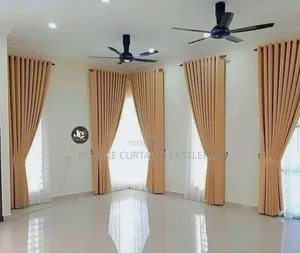 Gold and Grey Curtains for Bedrooms and Living Room