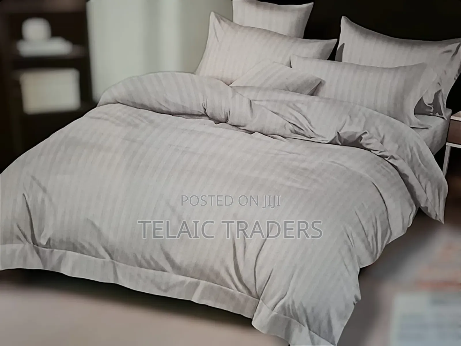Cotton Stripped Duvet Cover 7x8