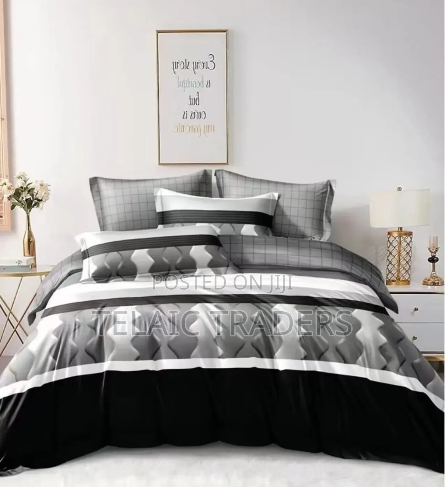 High Quality Cotton Flowered Duvet Covers 6x6