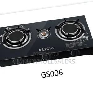 Efficient 3-Burner Infrared Gas Cooker by Ailyons