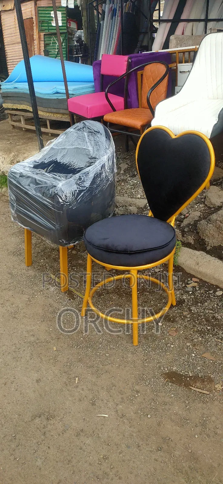 Manicure Client Chair Plus Technician Seat