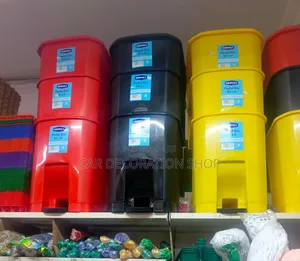 30litres Foot Open Push Dustbin
