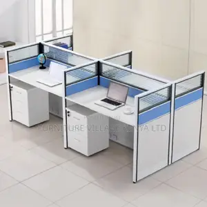 Officeworkstation; 4-way Modern Office Workstation