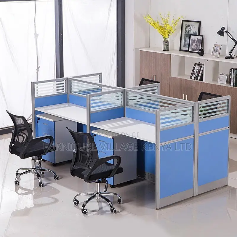 Officeworkstation; 4-way Modern Office Workstation