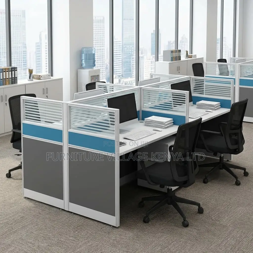 Officeworkstation; 4-way Modern Office Workstation