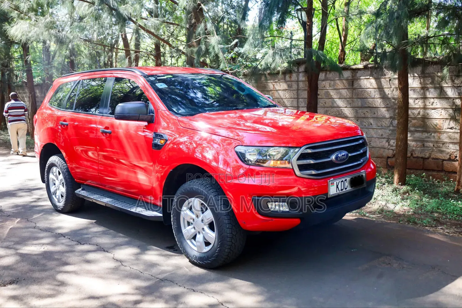 Ford Everest 2019 Red