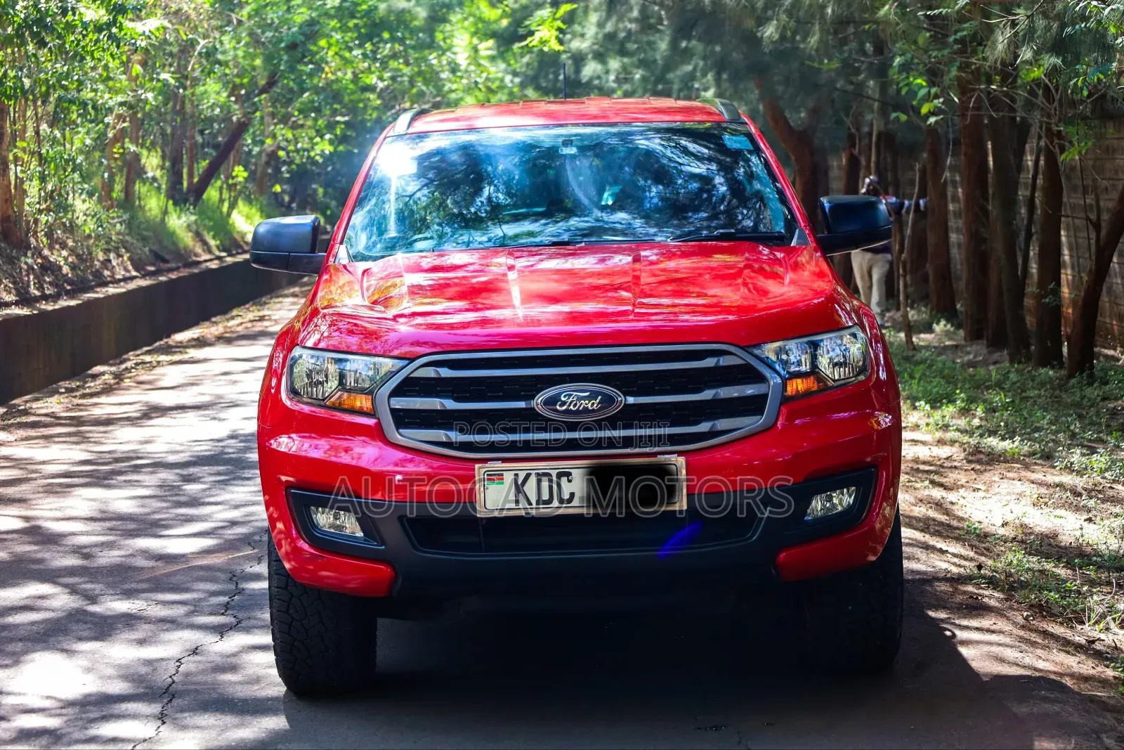 Ford Everest 2019 Red