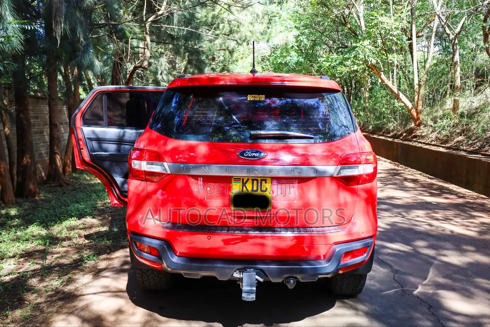 Ford Everest 2019 Red