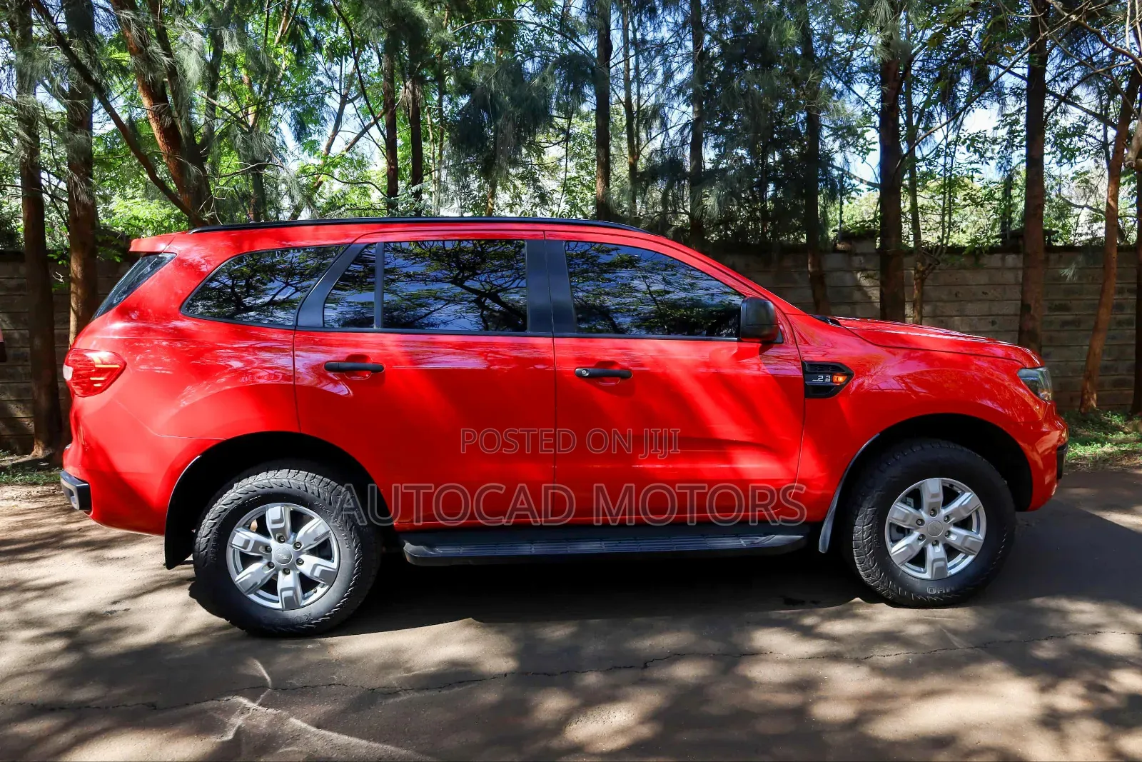 Ford Everest 2019 Red