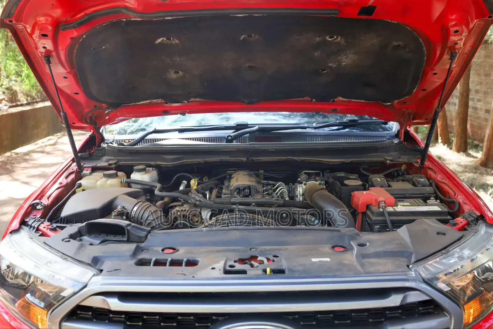 Ford Everest 2019 Red