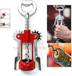 High Quality Zinc Alloy Double Lever Corkscrew Wine, Bottle Opener