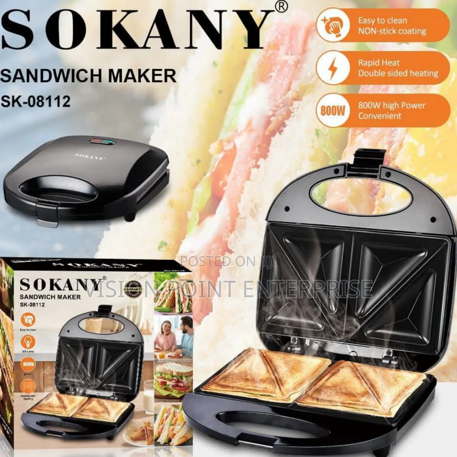 2 Slice Sandwich Maker