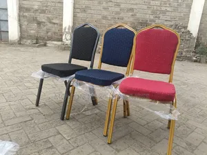 Blue/Red/Black Meeting Chair