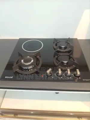 Bolesi Hob 3 Gas Burners +1 Infrared Electric