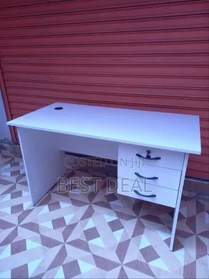 White Office Desk